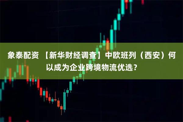 象泰配资 【新华财经调查】中欧班列（西安）何以成为企业跨境物流优选？