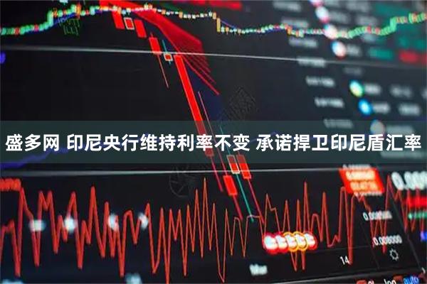 盛多网 印尼央行维持利率不变 承诺捍卫印尼盾汇率